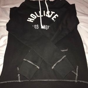 black hollister hoodie